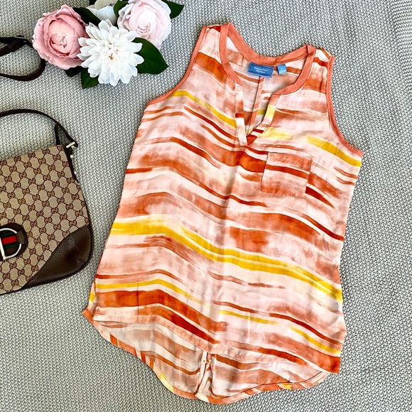 Simply Vera Sunset Tunic Sleeveless Top 3/$20 - Picture 1 of 7